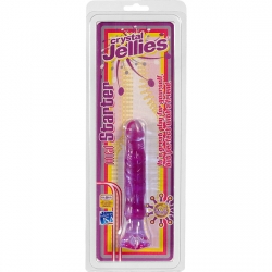 INICIACIÓN DILDO DE GELATINA 6 MORADO