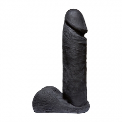 PENE REALISTICO SISTEMA VAC-U-LOCK 20 CM NEGRO