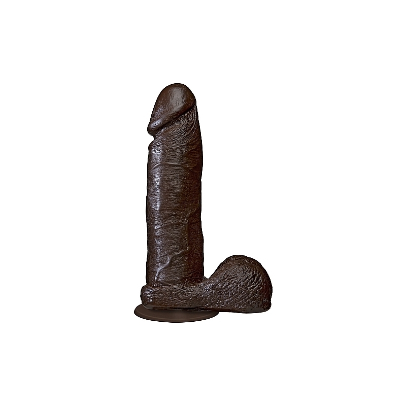 PENE REALISTICO NEGRO 20 CM.