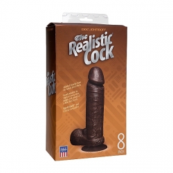 PENE REALISTICO NEGRO 20 CM.