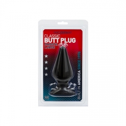 BUTT PLUG ANAL GRANDE NEGRO