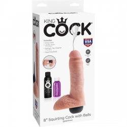 KING COCK SQUIRTING COCK 20 cm