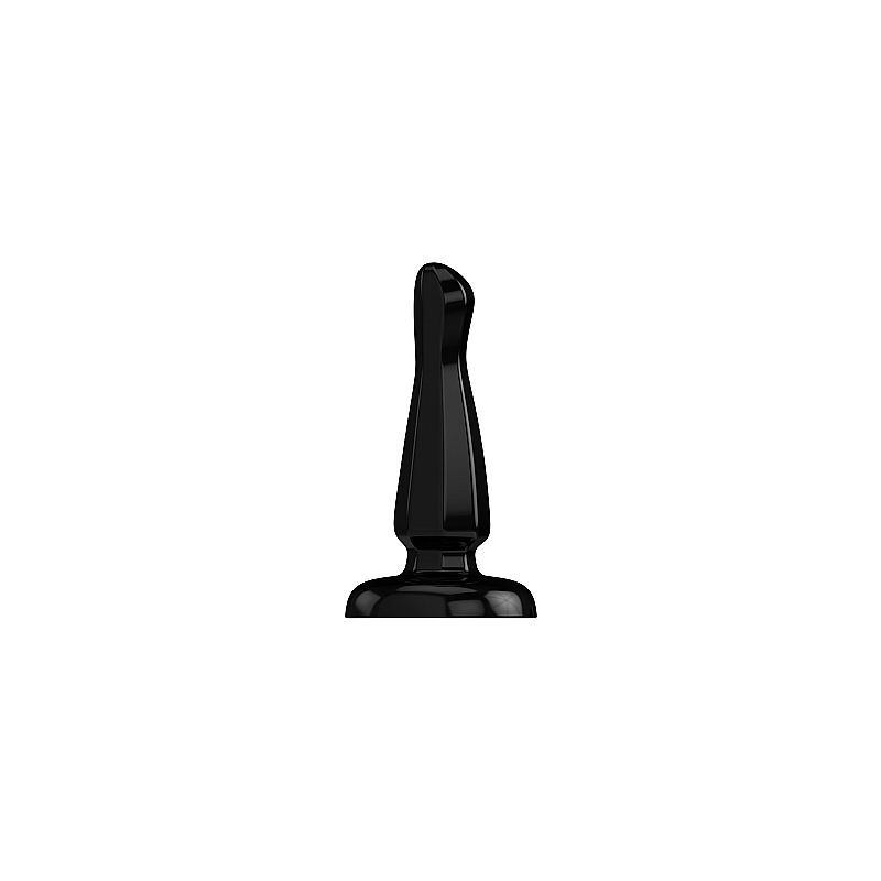 BUTT PLUG TAPÓN RUBBER 10,5 CM MODELO 4 NEGRO