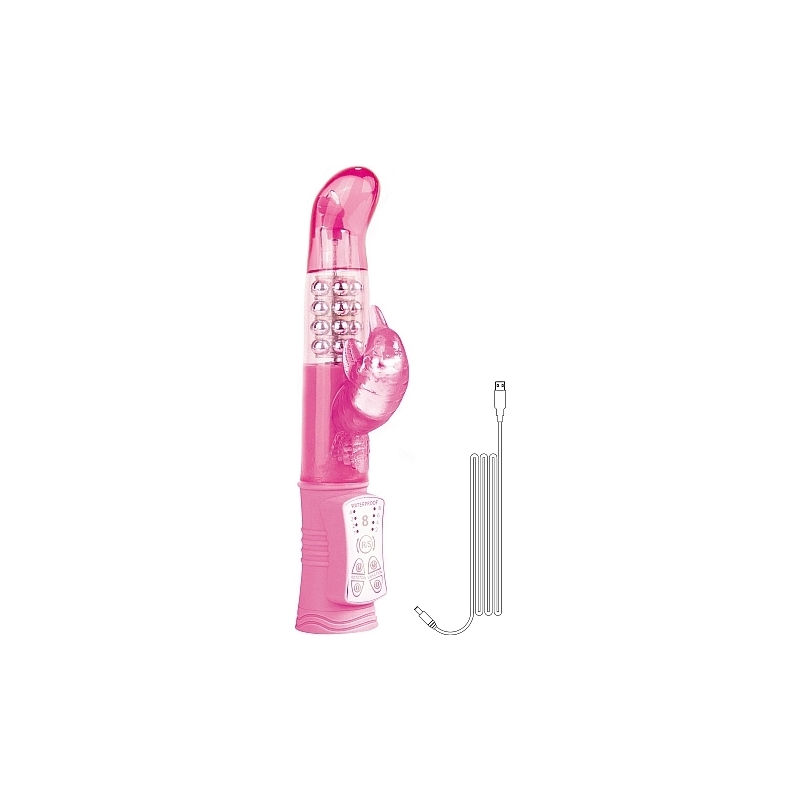 VIBRADOR RECARGABLE DELFÍN ROSA