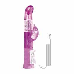 VIBRADOR RECARGABLE DELFÍN MORADO