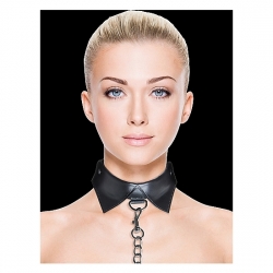 OUCH COLLAR Y CORREA EXCLUSIVE NEGRO