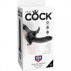 KING COCK STRAP-ON HARNESS W/9