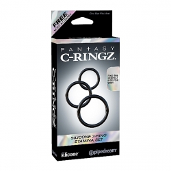 FANTASY C-RINGZ KIT 3 DE ANILLOS DE SILICONA