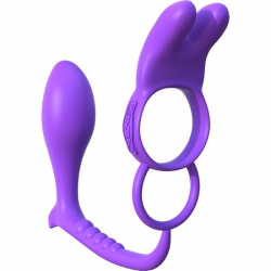 FANTASY C-RINGZ CONEJITO VIBRADOR CON PLUG