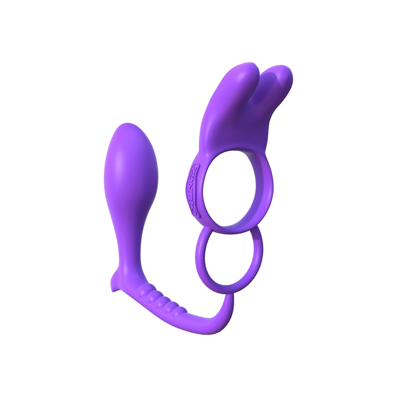 FANTASY C-RINGZ CONEJITO VIBRADOR CON PLUG