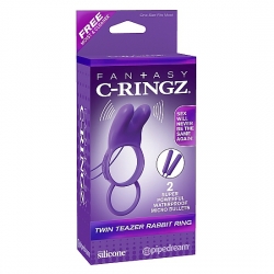 FANTASY C-RINGZ ANILLO CONEJITO VIBRADOR