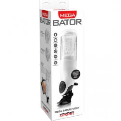 PDX MEGA BATOR USB MASTURBADOR MASCULINO VAGINA BLANCO