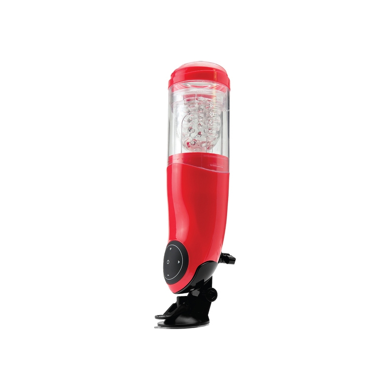 PDX MEGA BATOR USB MASTURBADOR MASCULINO BOCA ROJO