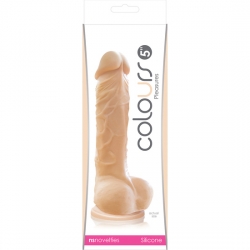 COLOURS PLEASURES PENE REALISTA BLANCO 5"