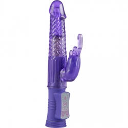 VIBRADOR HUGGING MARIPOSA MORADO