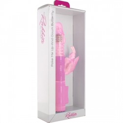 VIBRADOR POKE ME UP AND DOWN MARIPOSA ROSA CHICLE