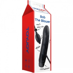 BOB THE BLOWER VIBRADOR HINCHABLE NEGRO