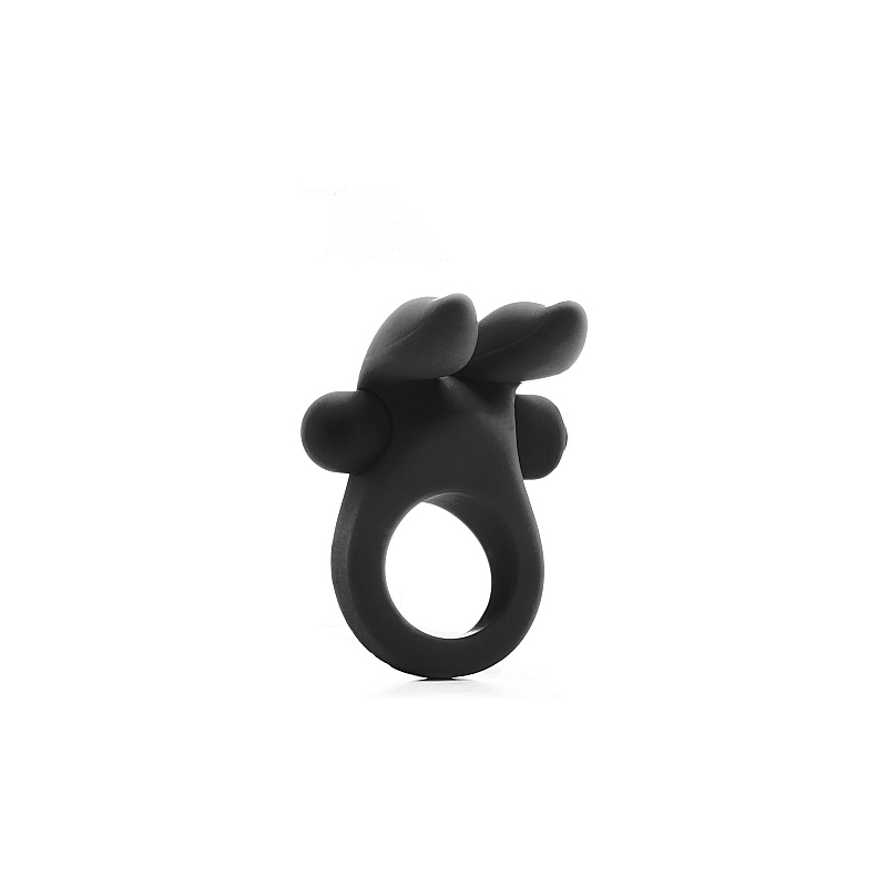 ANILLO PARA EL PENE CON VIBRACION CONEJITO NEGRO