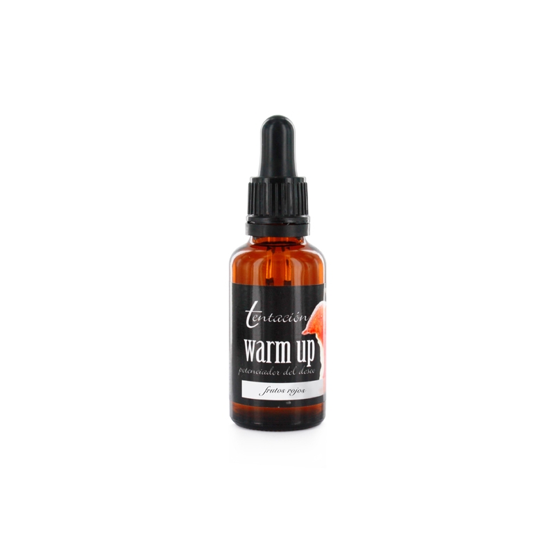 TENTACION POTENCIADOR DEL DESEO WARM UP FRUTOS ROJOS 30 ML