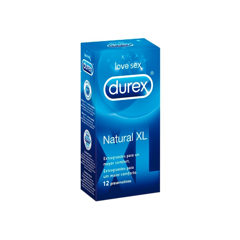 DUREX NATURAL XL 12 UDS