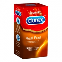 DUREX REAL FEEL 24 UDS