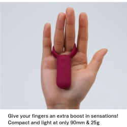 TENGA SVR SMART ANILLO VIBRADOR ROJO