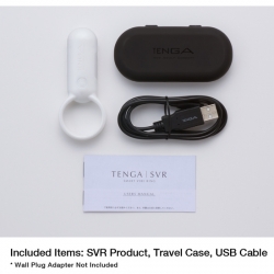 TENGA SVR SMART ANILLO VIBRADOR BLANCO