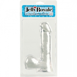 DONG DILDO REALÍSTICO TRANSPARENTE