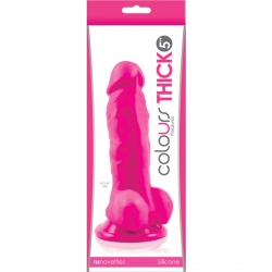 COLOURS PLEASURE DILDO 5 INCH COLOR ROSA