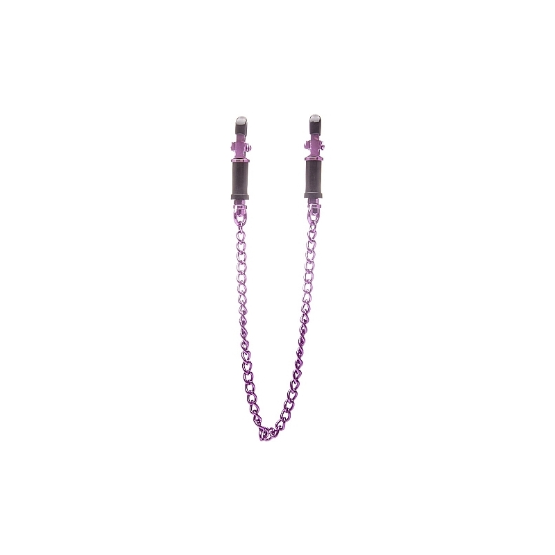 OUCH PINZAS TORNILLO PARA PEZONES MORADO