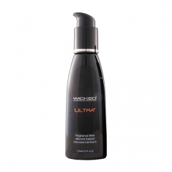 WICKED AQUA ULTRA LUBRICANTE DE SILICONA LIBRE DE SABORES 120 ML