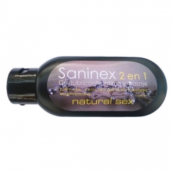 SANINEX GEL LUBRICANTE INTIMO NATURAL SEX 120 ML