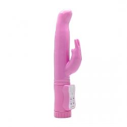 RABBIT II STIMULATION VIBRADOR ROSA