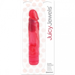 JUICY JEWELS SCARLET SEDUCTION VIBRADOR ROJO