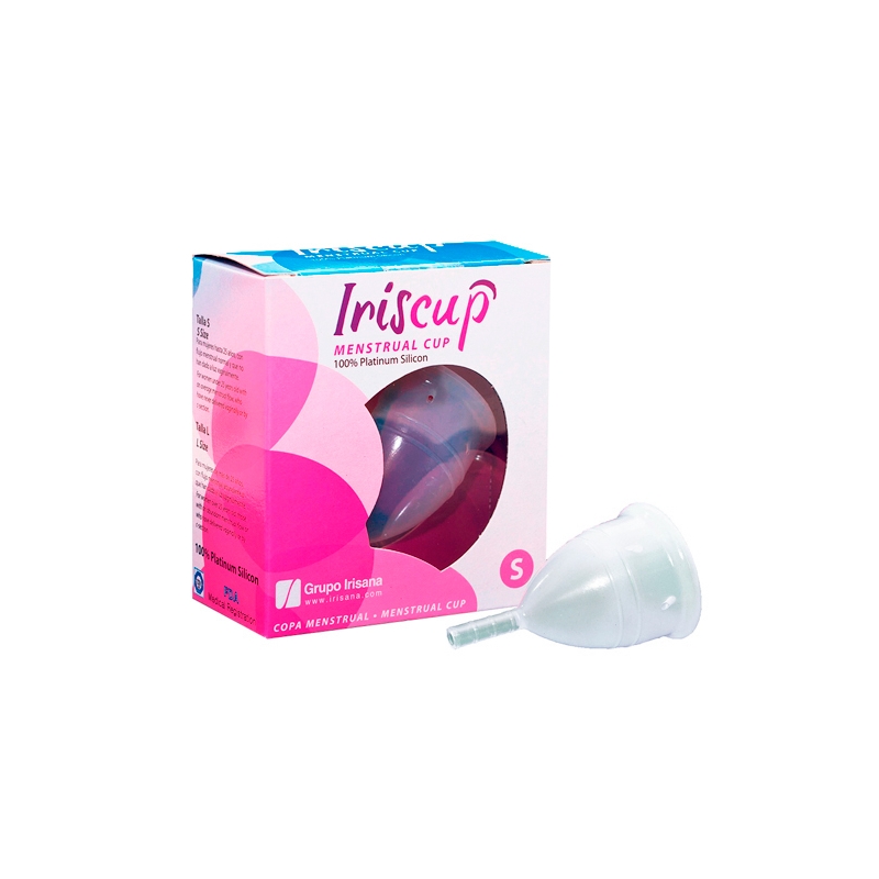 IRISCUP COPA MESTRUAL TRANSPARENTE PEQUEÑA