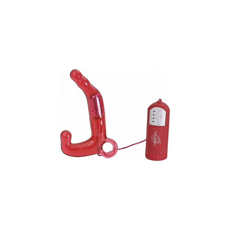 MEN PLEASURE WAND - VIBRADOR MASCULINO ROJO