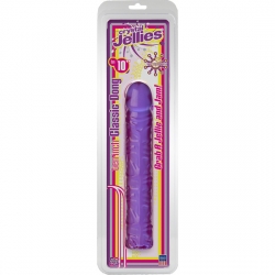 CLASSIC JELLY DILDO 25 CM MORADO