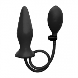 OUCH PLUG INFLABLE DE SILICONA NEGRO