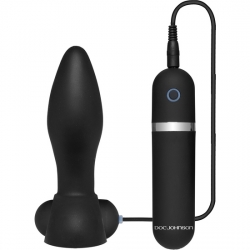 THE TOUCH PLUG VIBRADOR SILICONA NEGRO