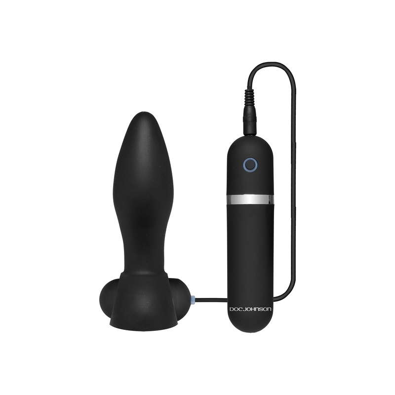 THE TOUCH PLUG VIBRADOR SILICONA NEGRO