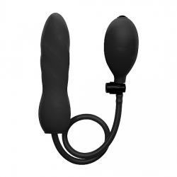 OUCH PLUG INFLABLE DE SILICONA NEGRO