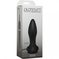 THE TOUCH PLUG VIBRADOR SILICONA NEGRO