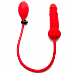 OUCH INFLABLE DE SILICONA ROJO