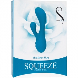 SWAN VIBRADOR CONEJITO AZUL