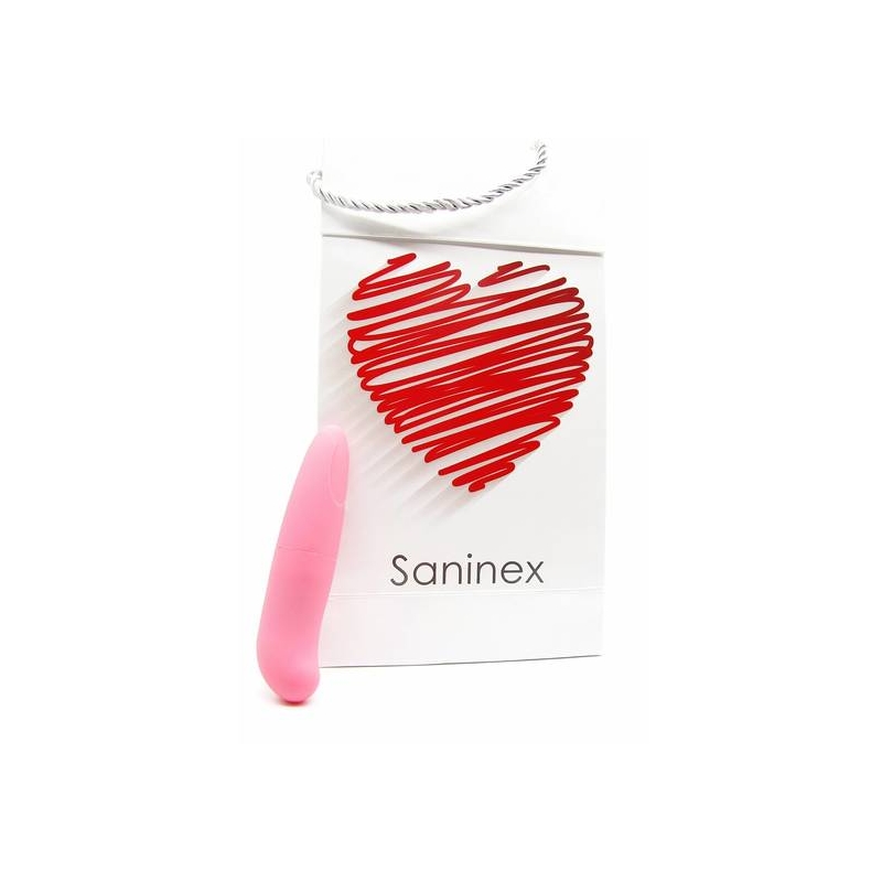 SANINEX MINI VIBRADOR MULTI EXCITING WOMAN COLOR ROSA