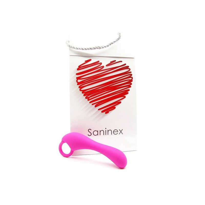 SANINEX ESTIMULADOR DUPLEX ORGASMIC ANAL SEX COLOR ROSA