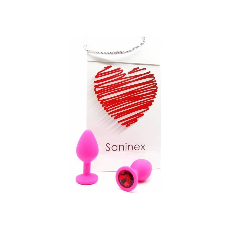 SANINEX PLUG INTENSE ORGASMIC ANAL SEX COLOR ROSA