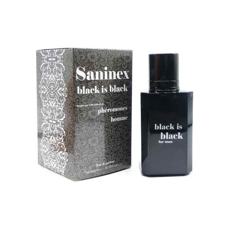 SANINEX PERFUME PHÉROMONES BLACK IS BLACK MEN