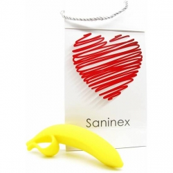 SANINEX DILDO BANANA ORGASMIC FANTASY COLOR AMARILLO