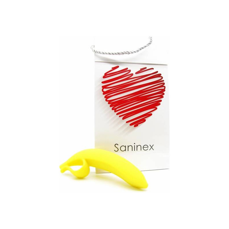 SANINEX DILDO BANANA ORGASMIC FANTASY COLOR AMARILLO